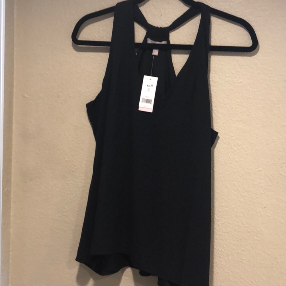 Banana Republic black tank top. Medium Petite
